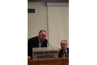 ΠΑΡΕΜΒΑΣΗ ΠΡΟΕΔΡΟΥ ΣΤΗΝ ΕΚΔΗΛΩΣΗ ΓΙΑ ΤΗΝ ΠΑΤΑΞΗ ΤΟΥ ΠΑΡΕΜΠΟΡΙΟΥ